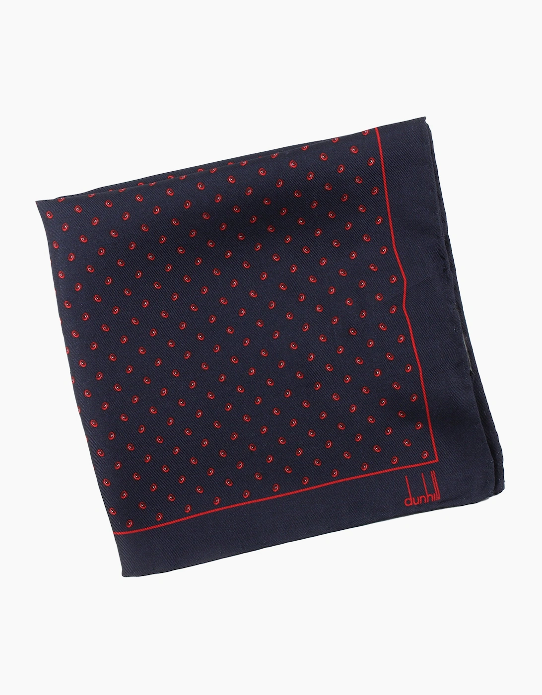 Dunhill Men's Dunhill Pocket Square - Black