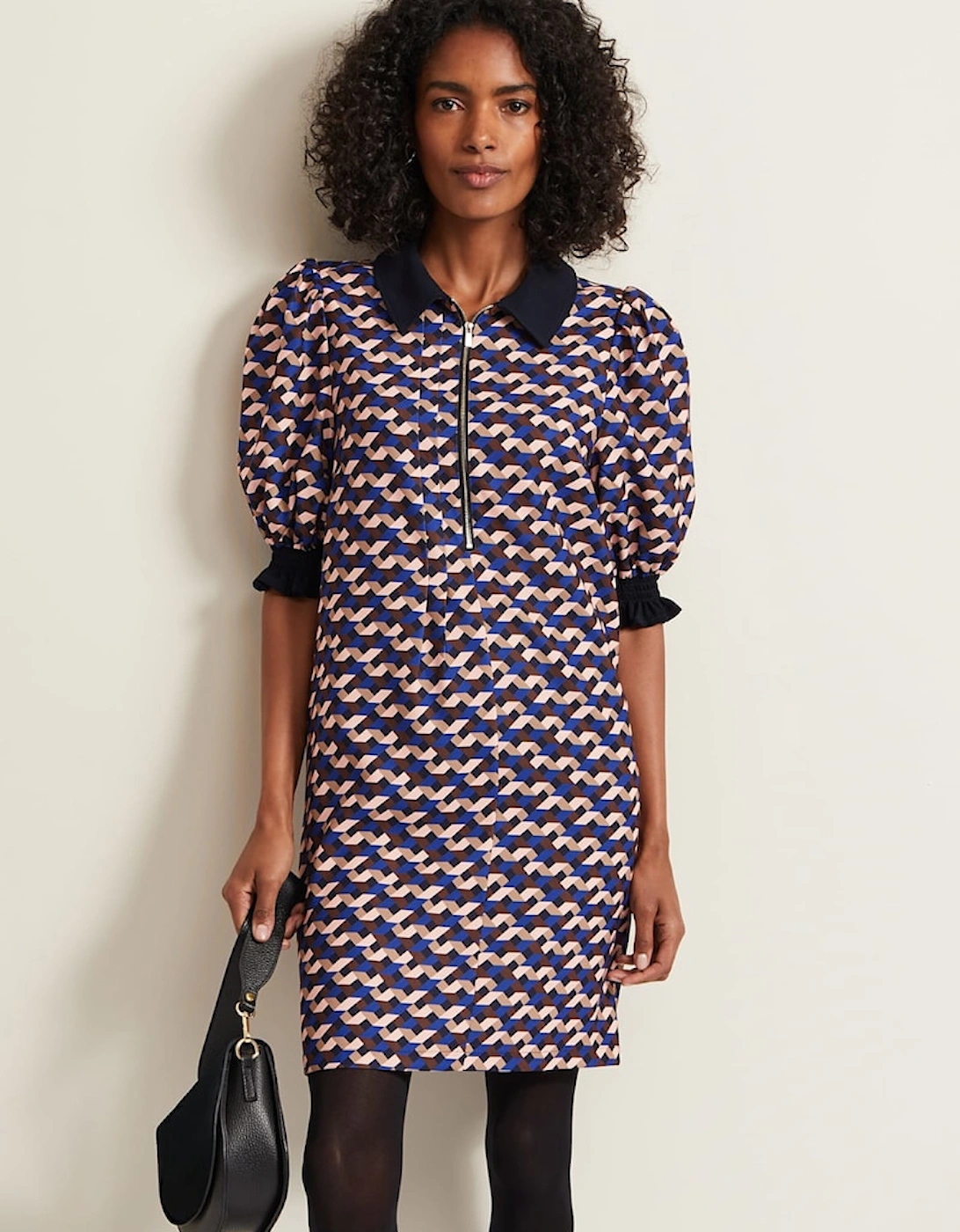 Candice Geo Printed Dress, 9 of 8