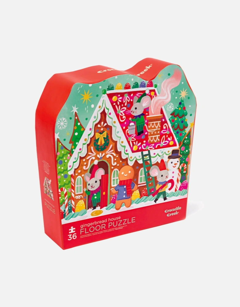 -36 Piece Puzzle – Gingerbread House