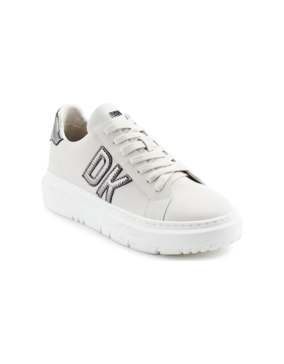 Marian Lace Up Trainers - Beige, 6 of 5