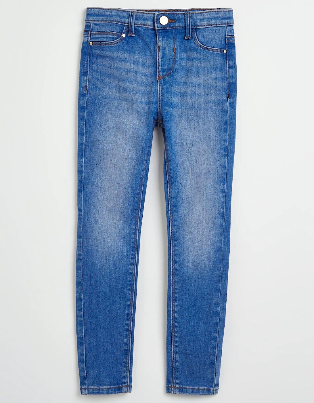 Girls Molly Skinny Jeans - Blue, 2 of 1