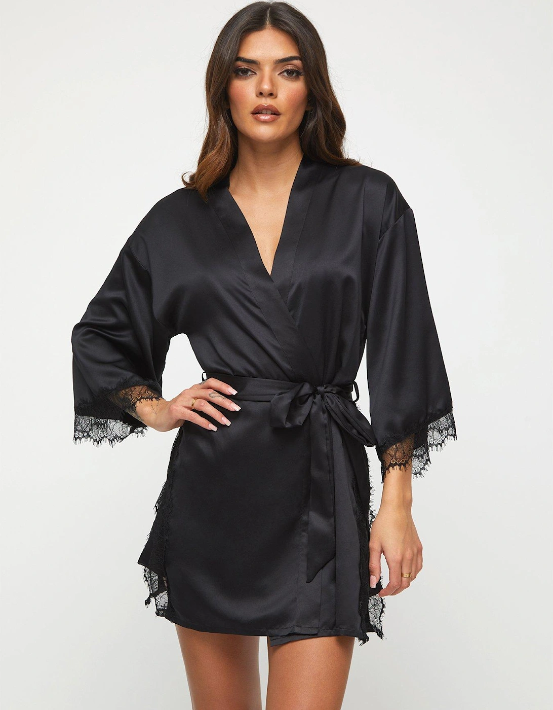 Nightwear & Loungewear Cherryann Planet Robe - Black, 2 of 1