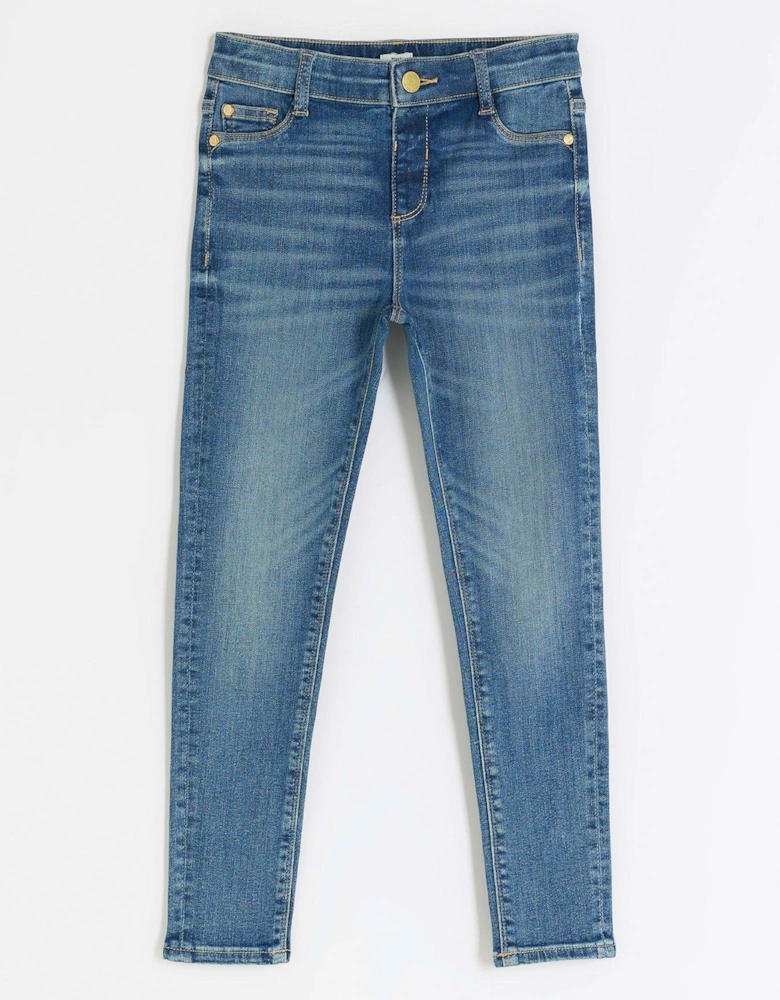 Girls Skinny Fit Jeans - Blue