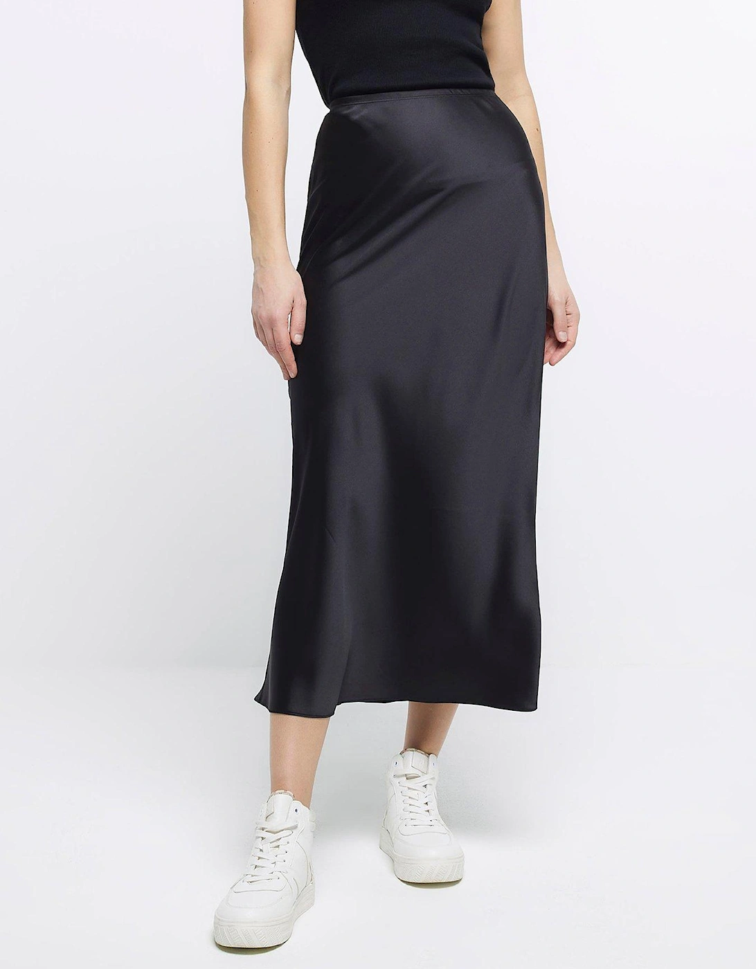 Easy Bias Maxi Skirt - Black, 6 of 5