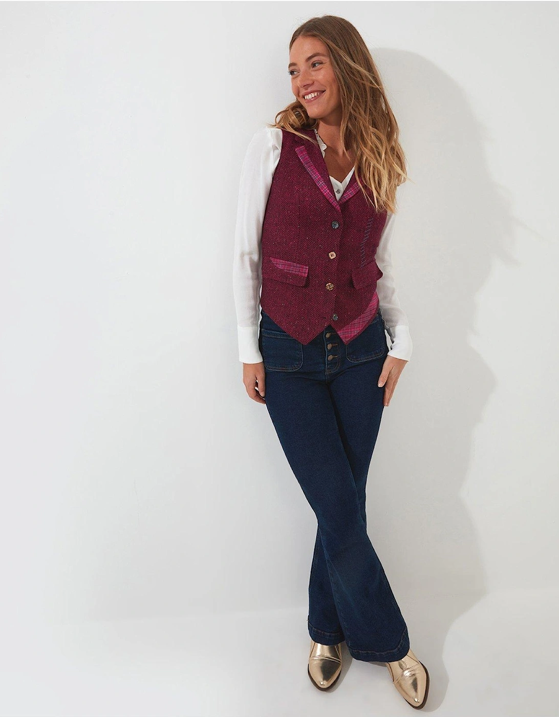 Ultimate Classic Waistcoat - Berry, 2 of 1