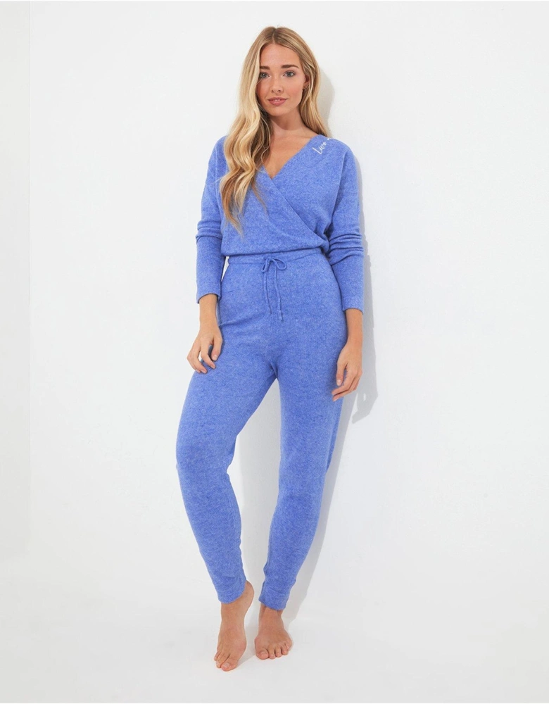 Sloe Joes Cosy Jumpsuit - Blue