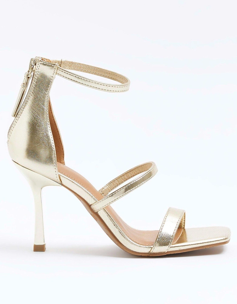 Barely There Heel - Gold
