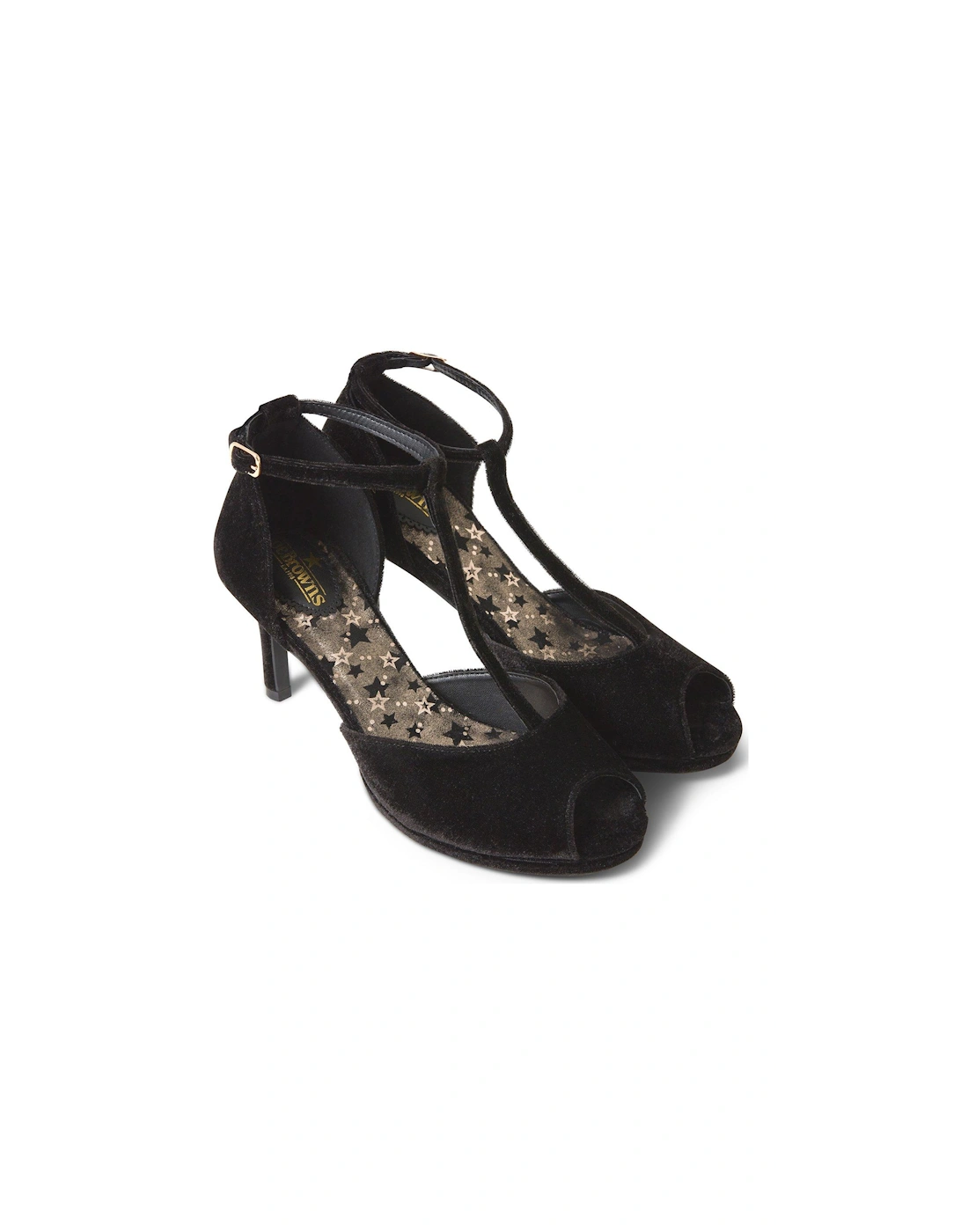 Cover Girl T Bar Shoes - Black, 2 of 1
