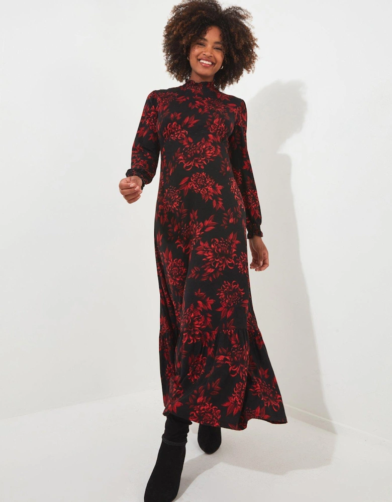 Into The Night Floral Dress - Multi