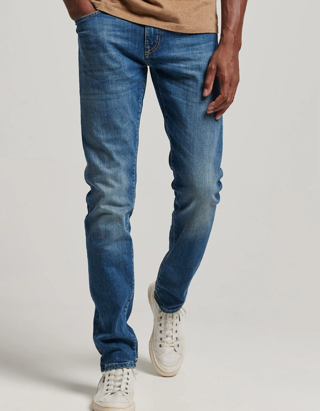 Vintage Slim Fit Jeans - Blue, 2 of 1