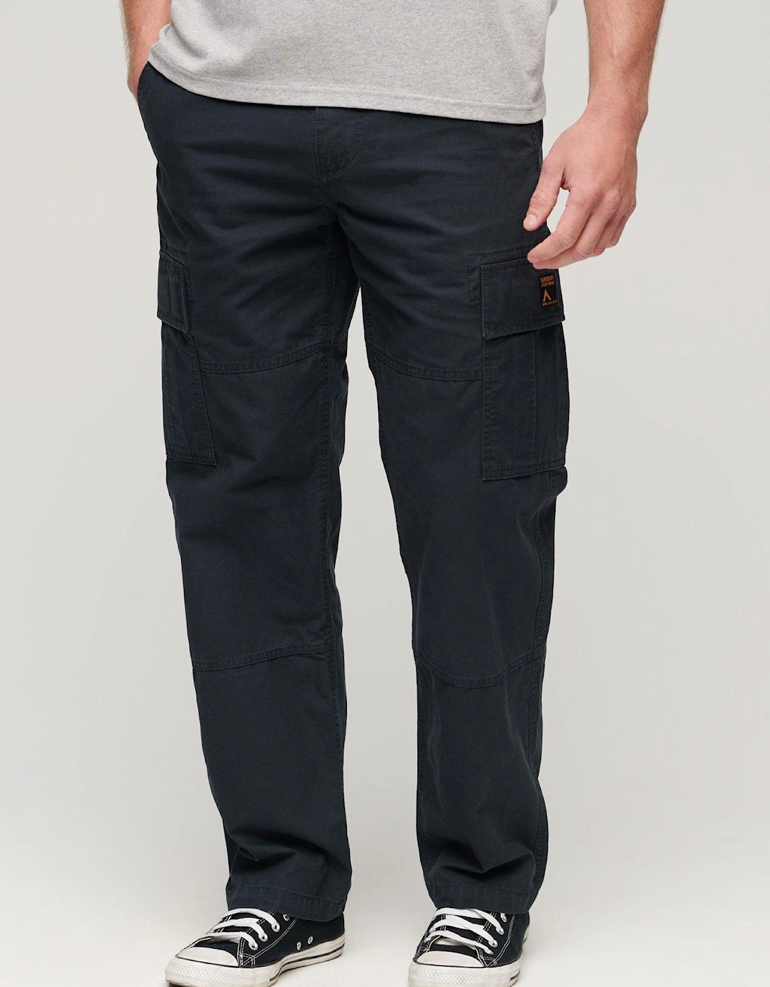 Loose Fit Cargo Trousers - Navy, 2 of 1