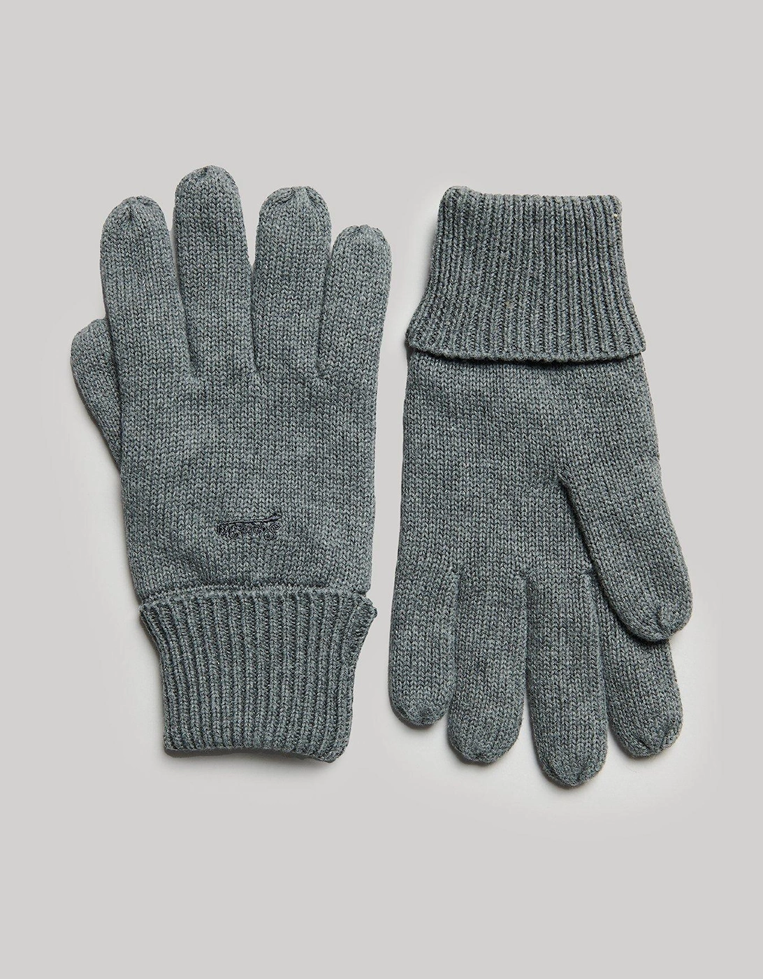 Vintage Logo Gloves - Grey, 3 of 2