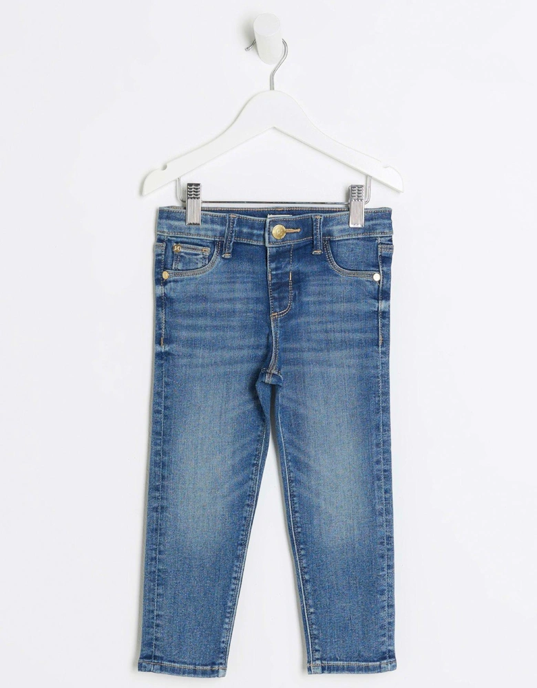 Mini Girls Molly Skinny Jeans - Blue