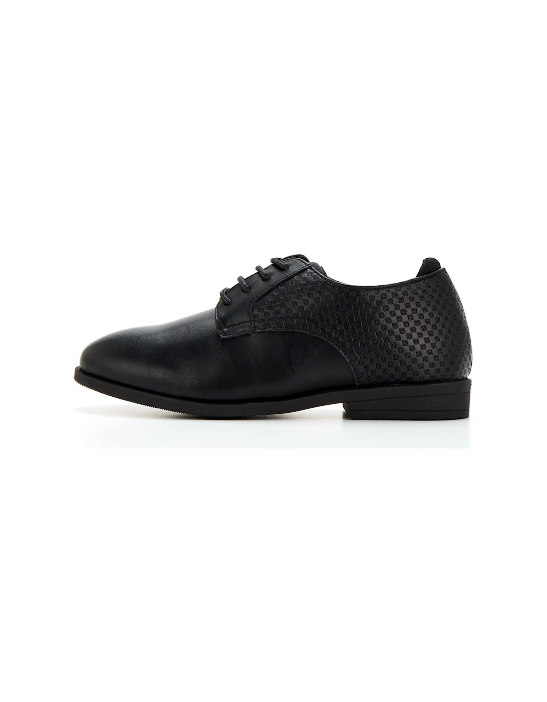 Boys Embossed Shoes - Black, 7 of 6