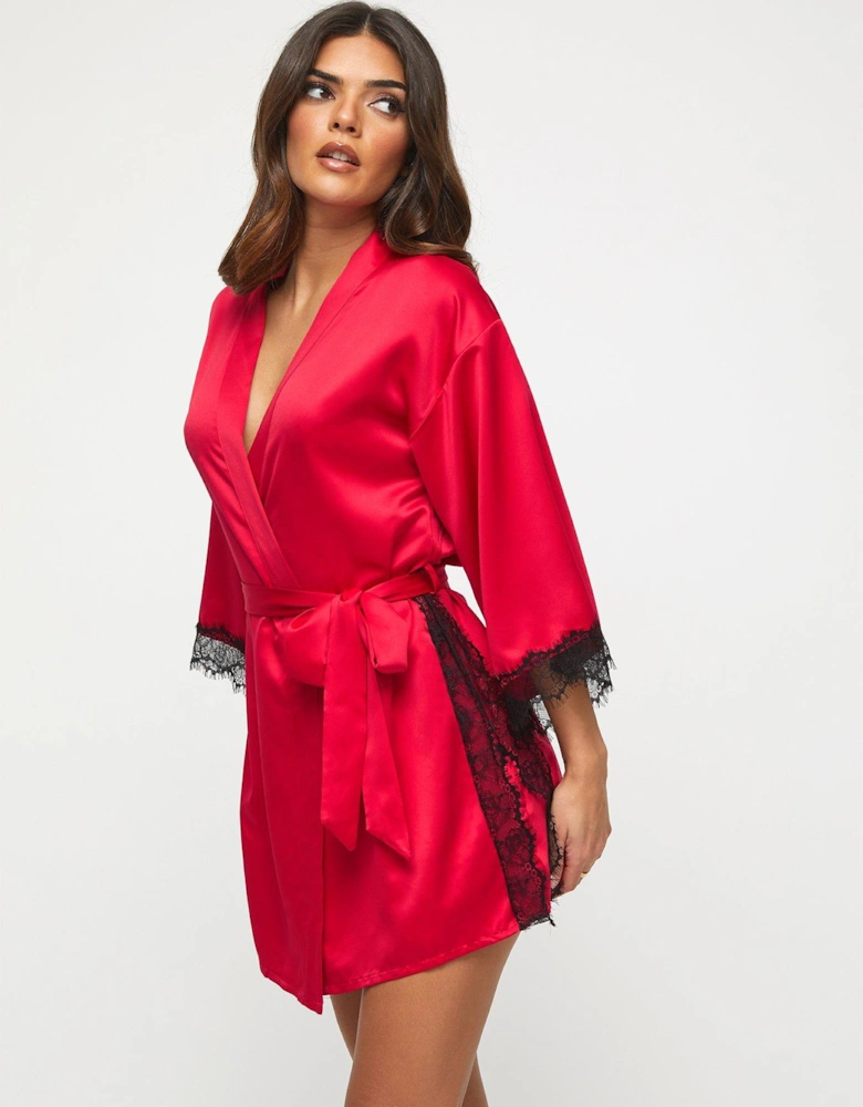 Nightwear & Loungewear Cherryann Planet Robe - Bright Red