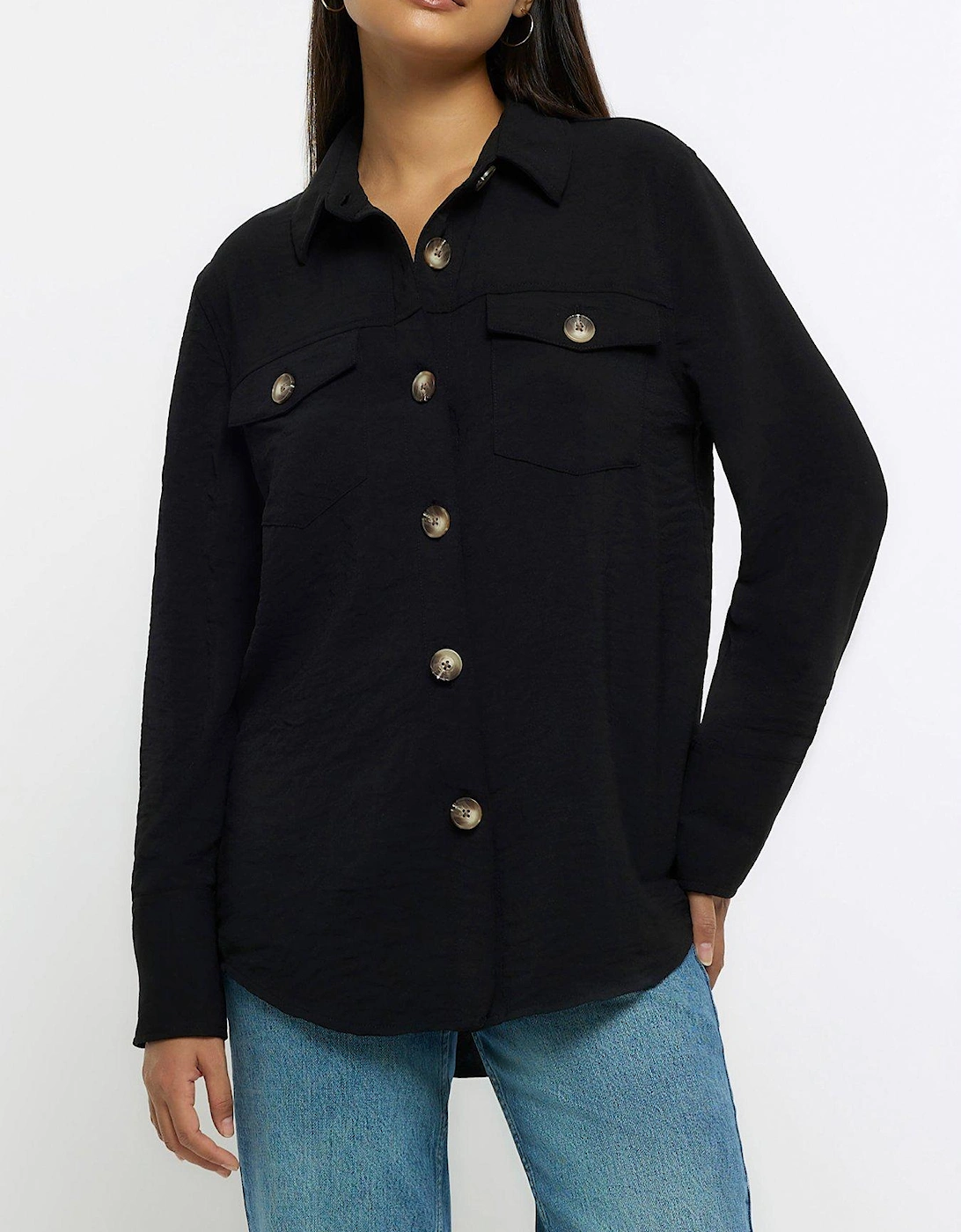 Textured Shirt - Black, 3 of 2