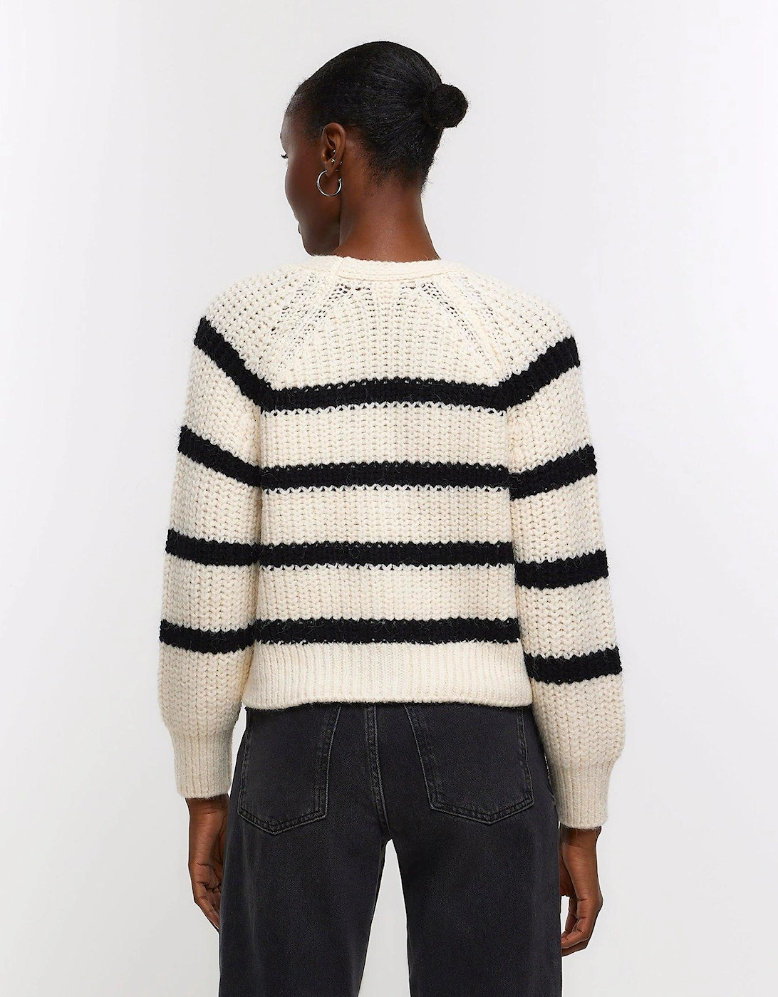 Chunky Knit Cardi - Cream