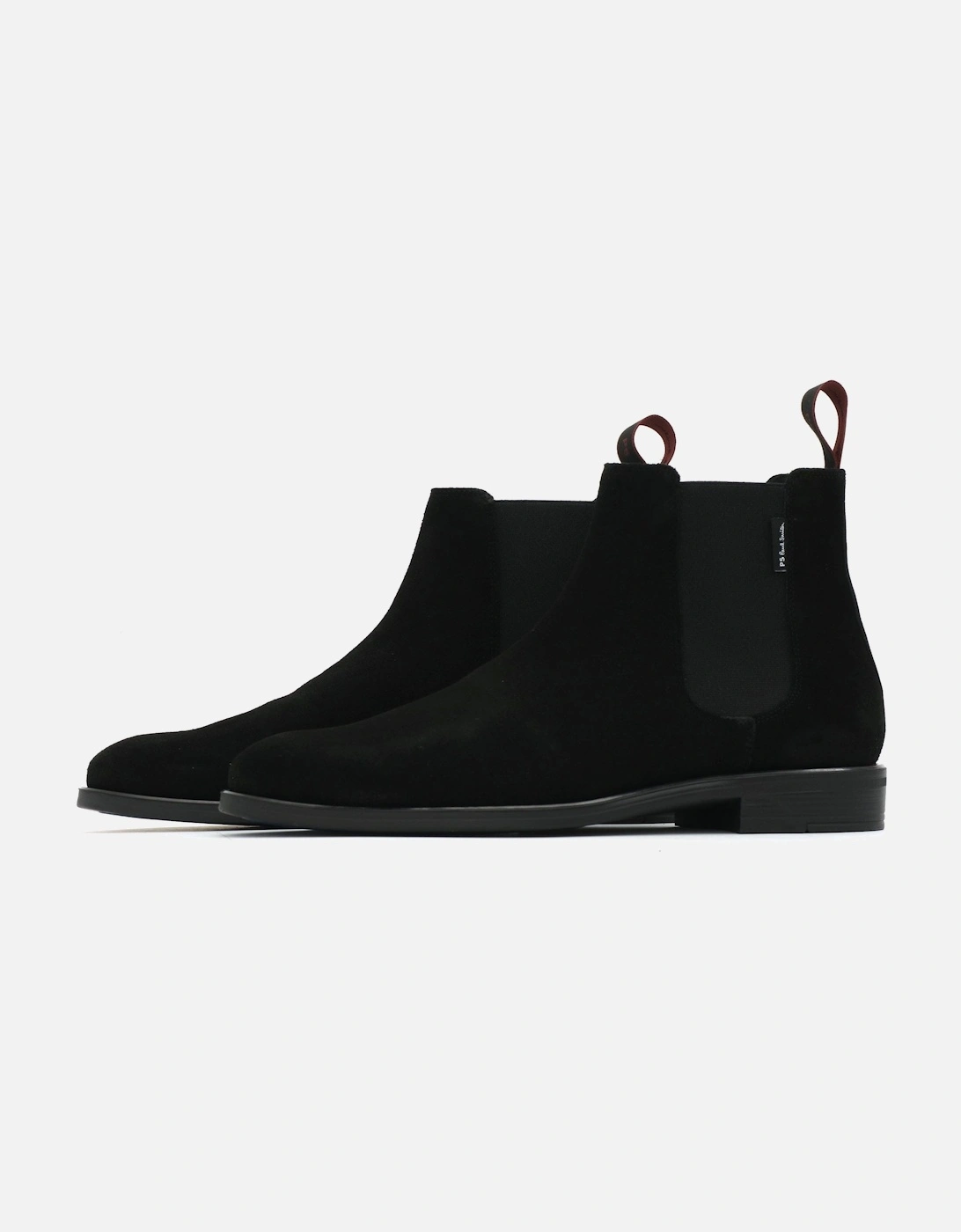 Cedric Chelsea Suede Black Boot, 6 of 5