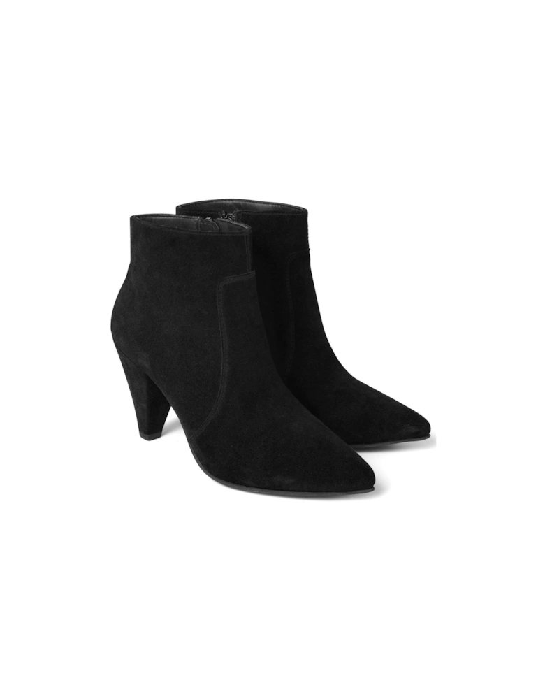 I'm Obsessed Suede Bootees - Violet