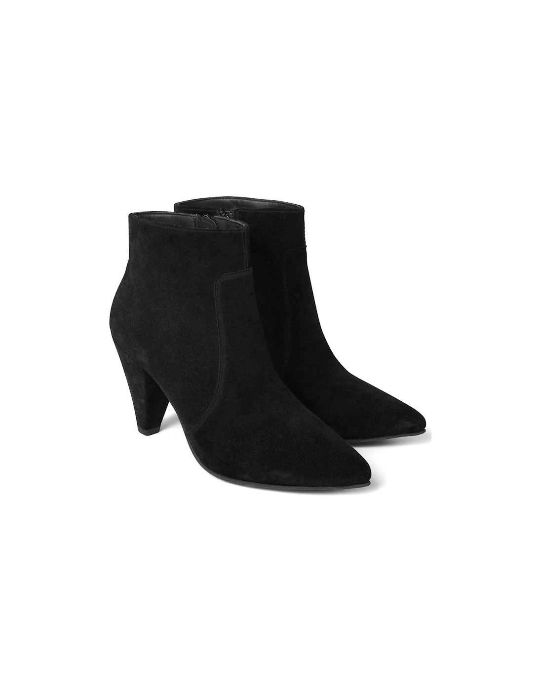 I'm Obsessed Suede Bootees - Violet, 2 of 1