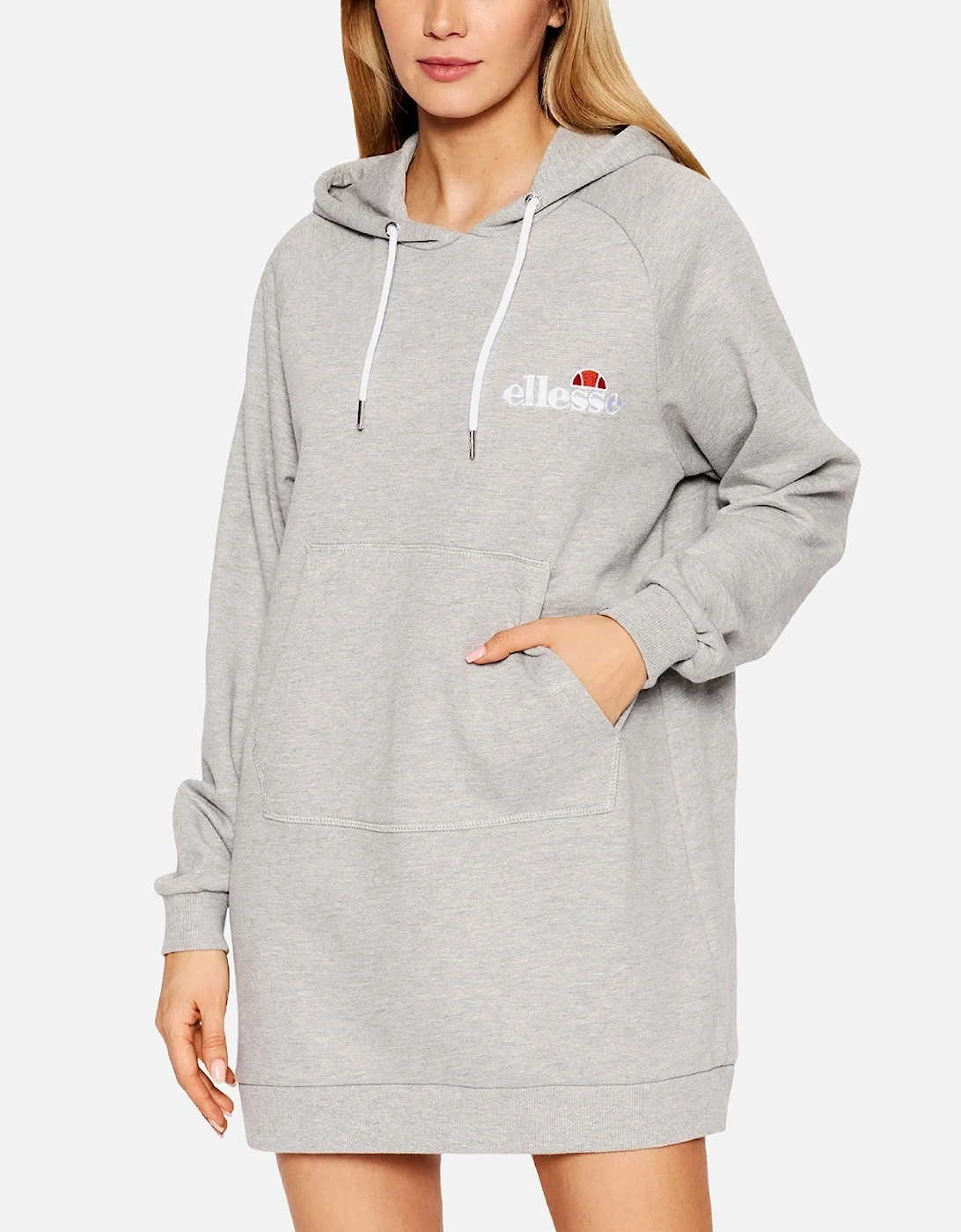 Womens Honey Long Hoodie Dress, 2 of 1