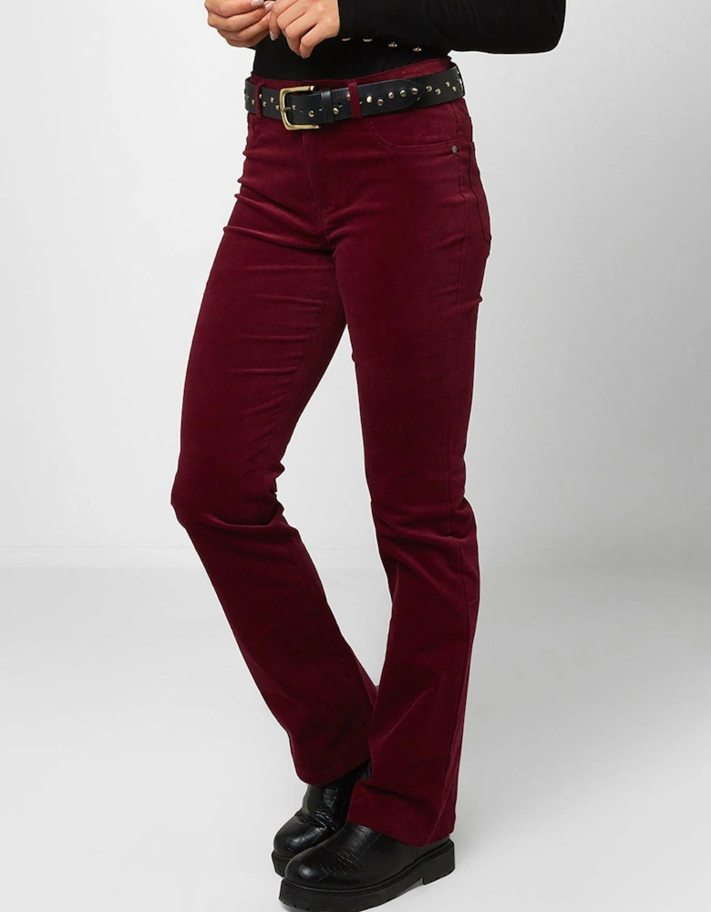 Must Have Moleskin Trousers - Berry