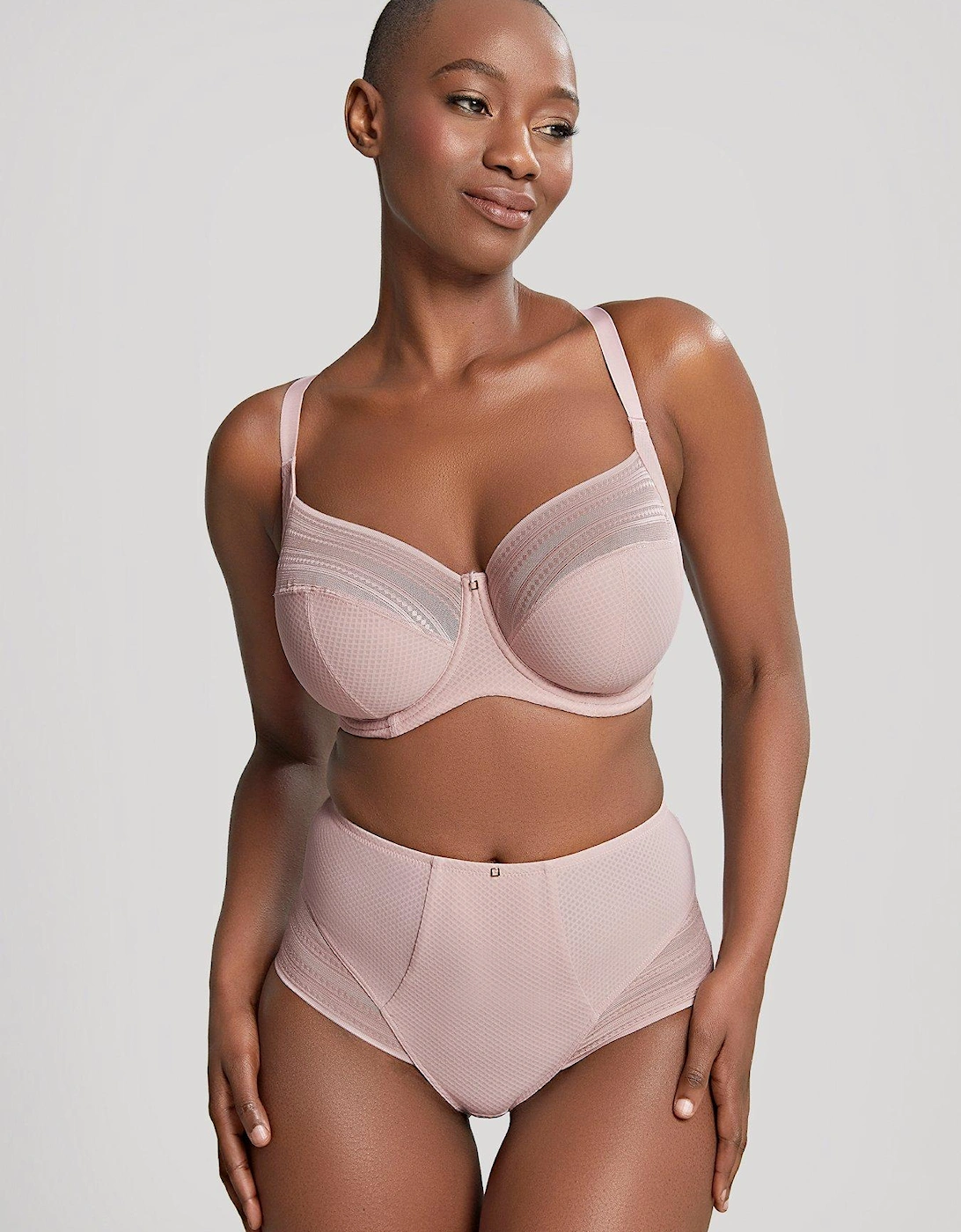 Serene Vintage Pink Wired Full Cup Bra, 2 of 1