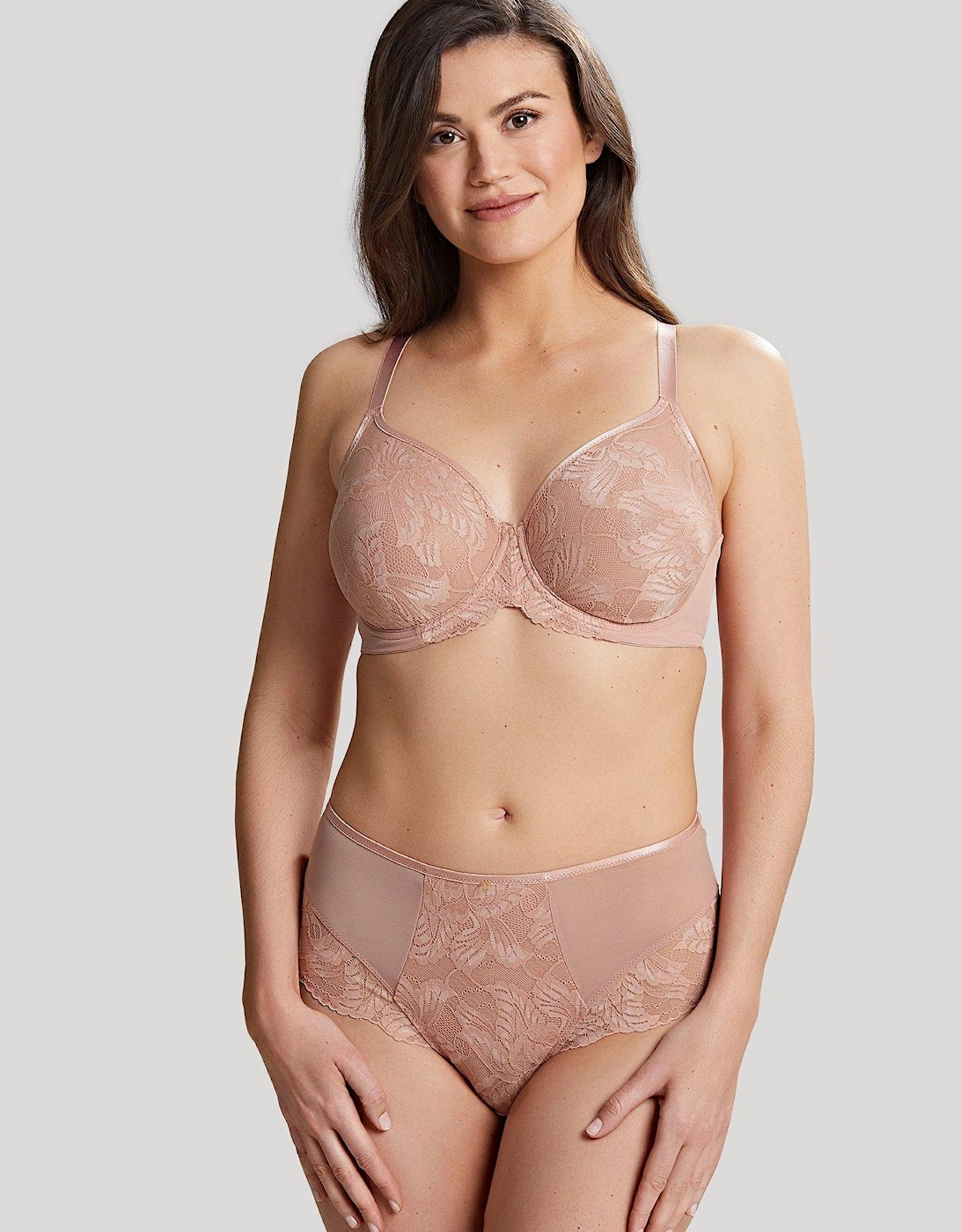 Radiance Moulded Non Padded Bra - Beige, 2 of 1