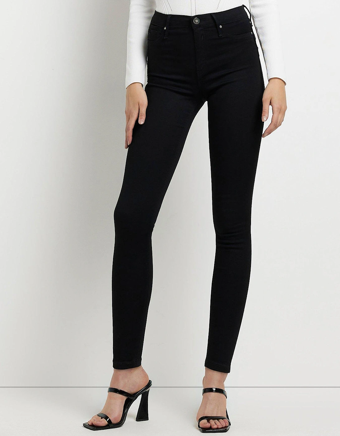Molly Mid Rise Sculpt Jeans - Black, 3 of 2
