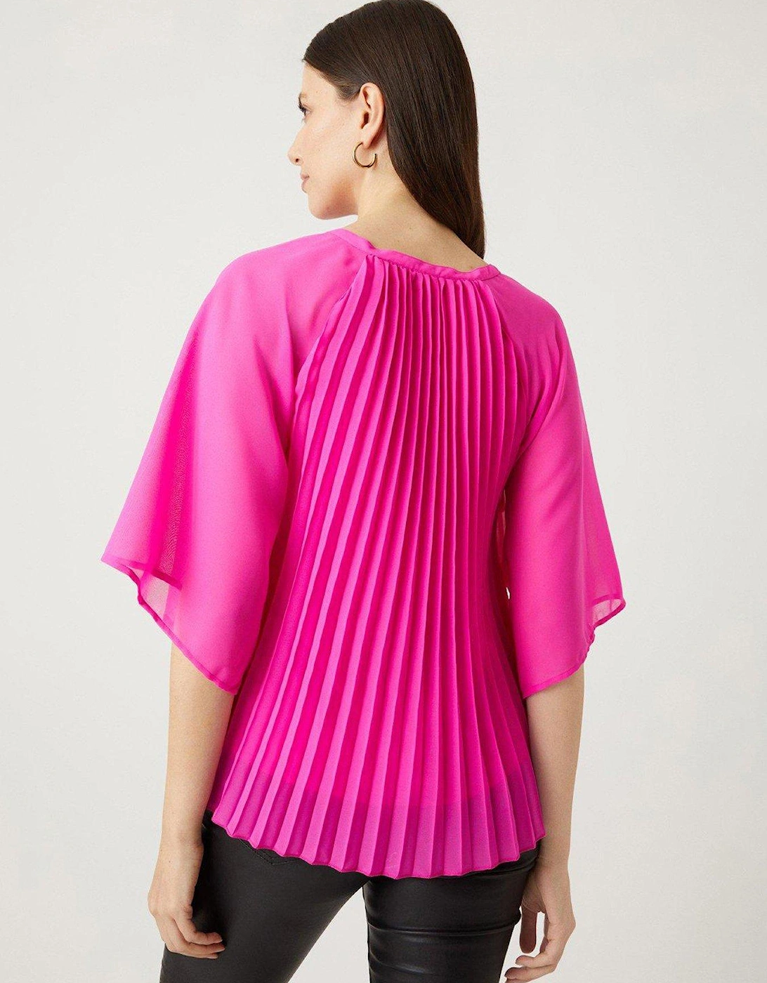 Pleat Top - Pink