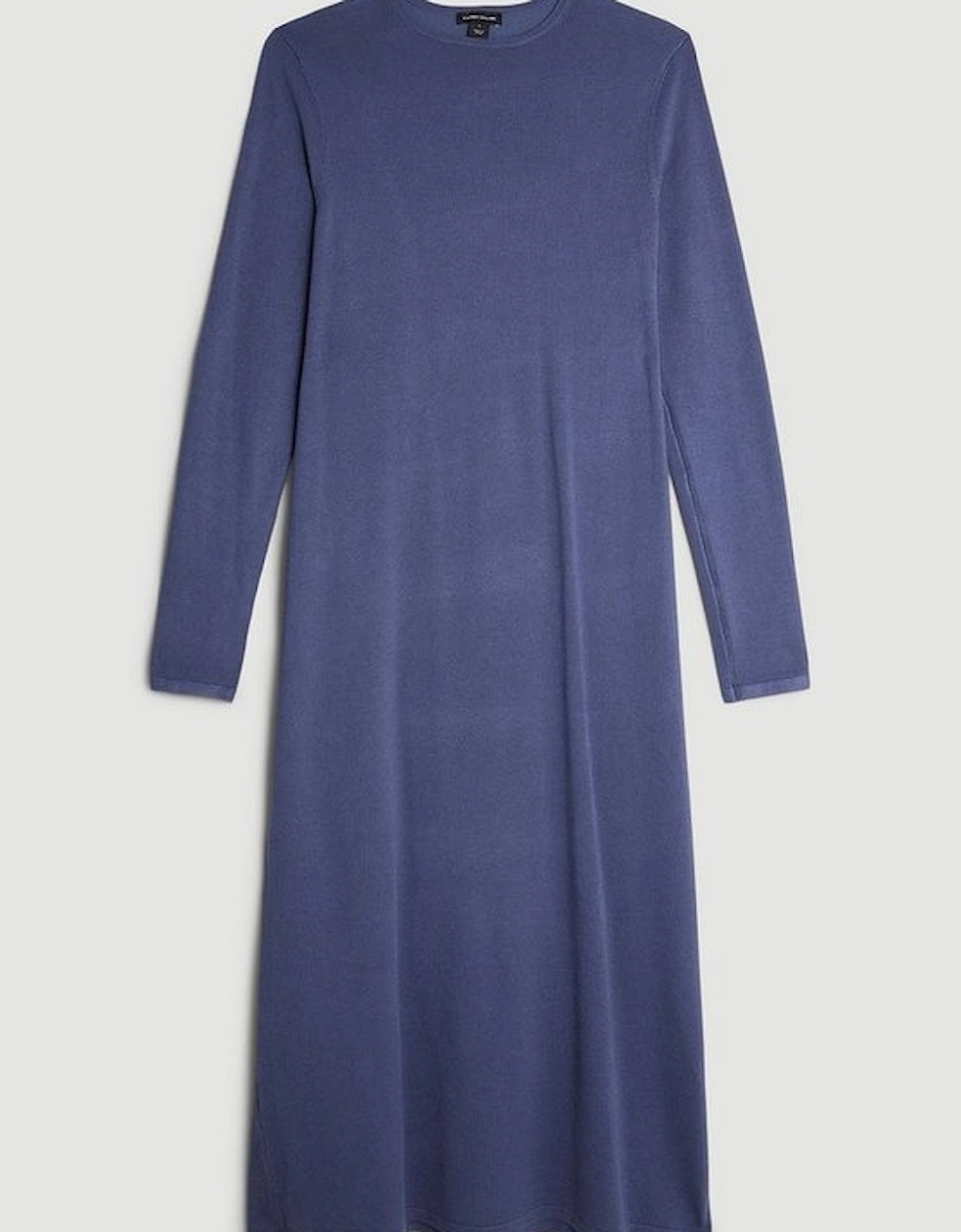 Viscose Blend Knit Midi Dress