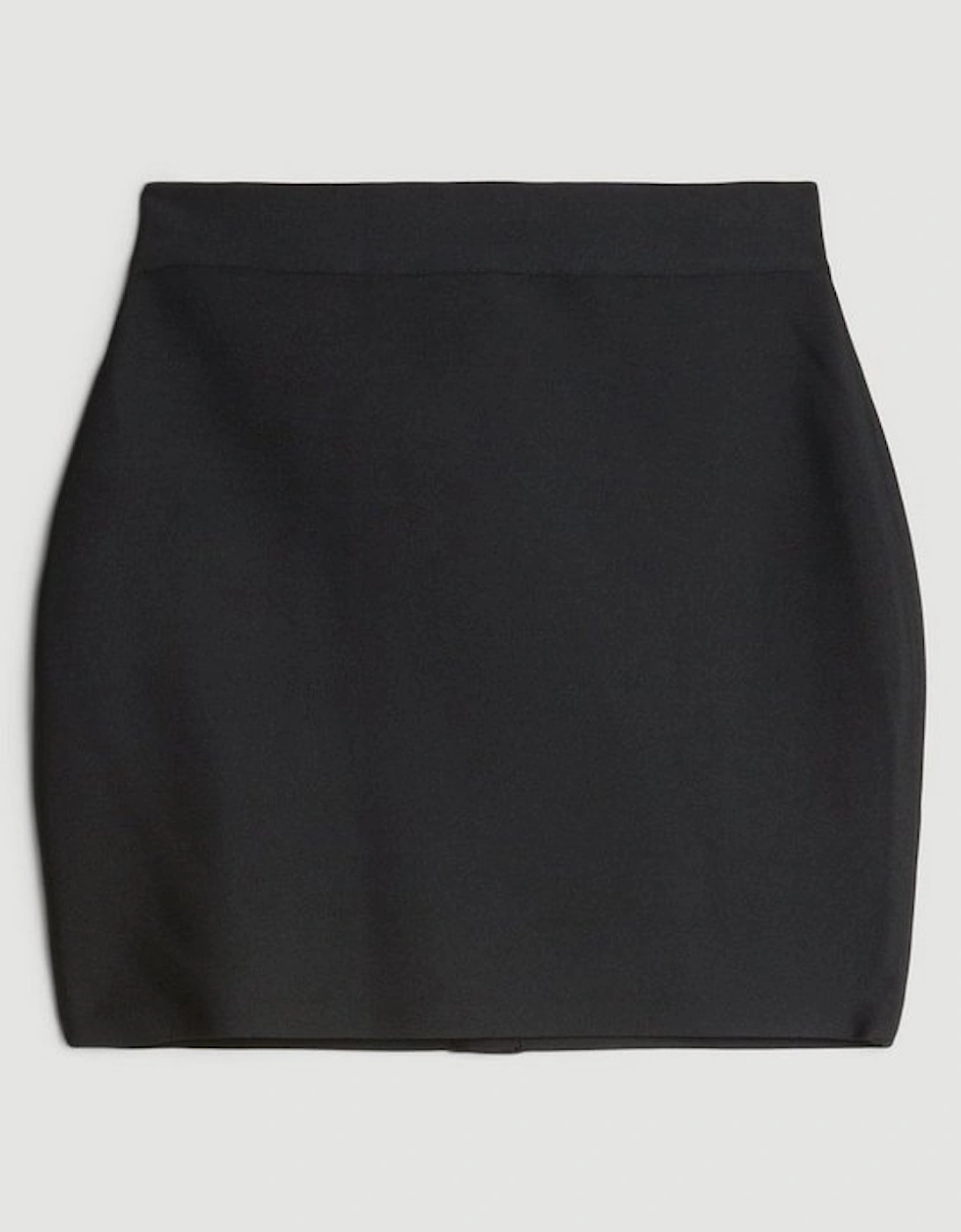 Figure Form Bandage Knit Mini Skirt