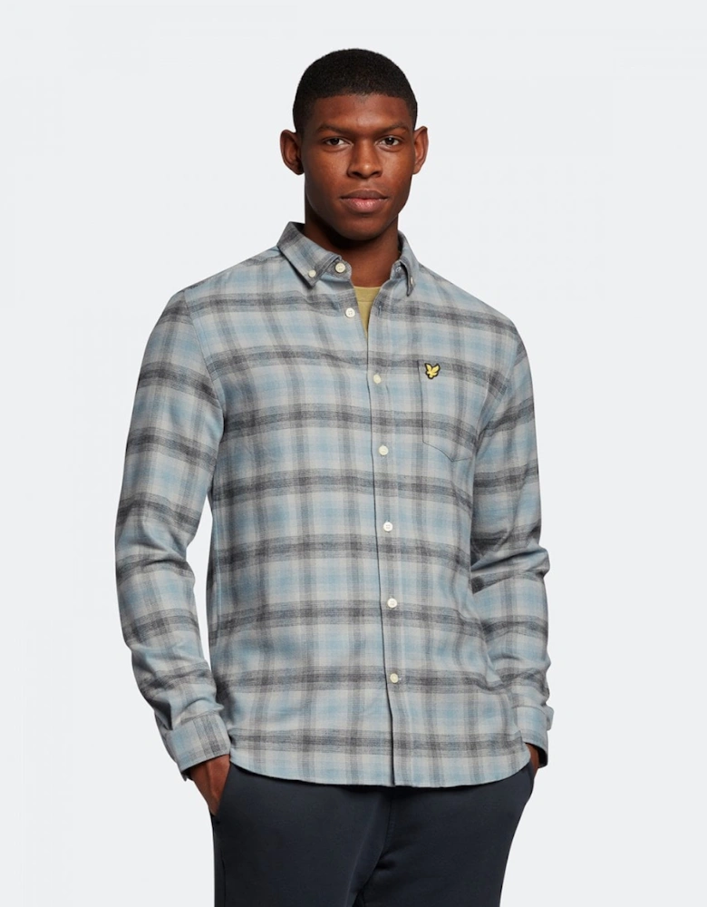 Lyle & Scott Long Sleeve Mens Check Shirt