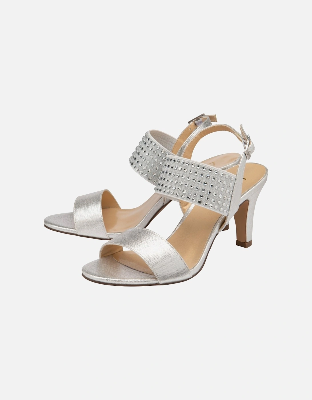 Aurora Womens Heeled Sandals