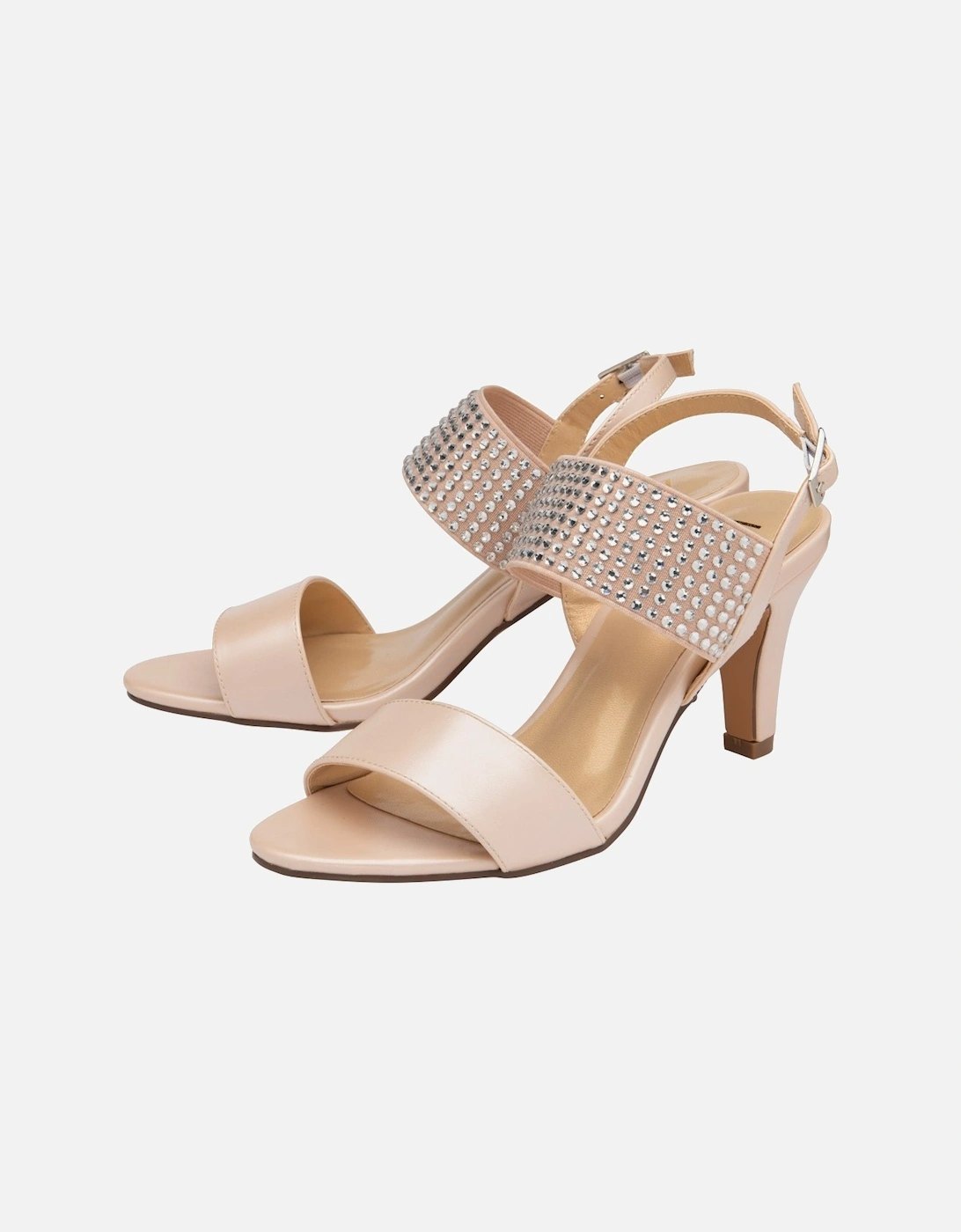 Aurora Womens Heeled Sandals