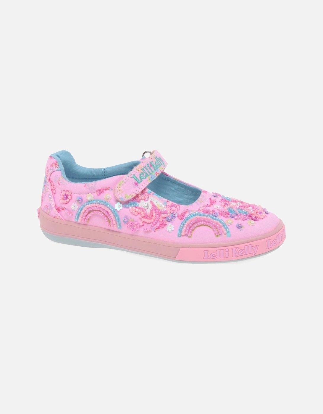 Eliza Dolly Girls Infant Canvas Shoes, 7 of 6