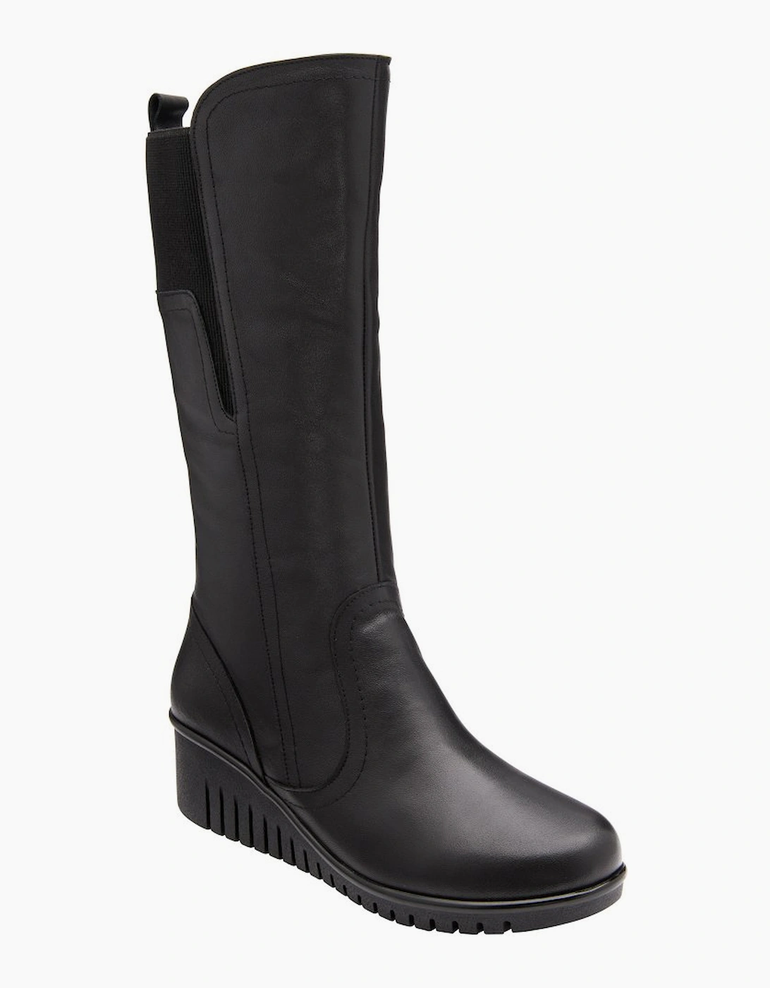 Lotus Women's Black Fitzgerald Calf Boots - Size: 8