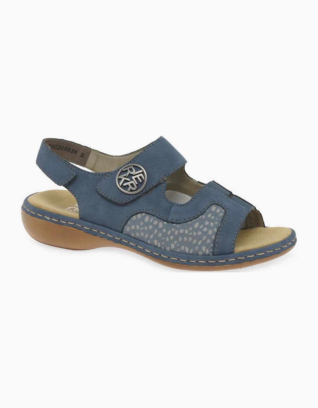 Rieker Women's Aleria Womens Sandals - Navy - Size: 8