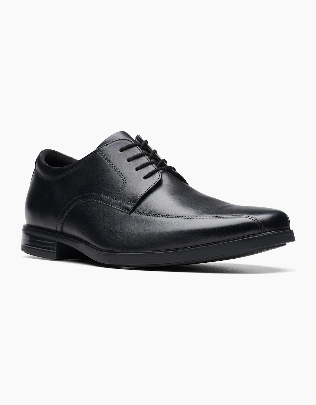 Clarks Men's Howard Over Mens Formal Shoes - Black - Size: 10