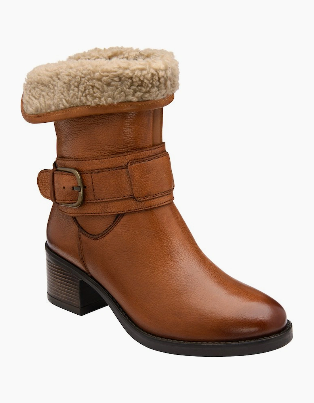 Lotus Women's Osmond Womens Calf Boots - Brown - Size: 5