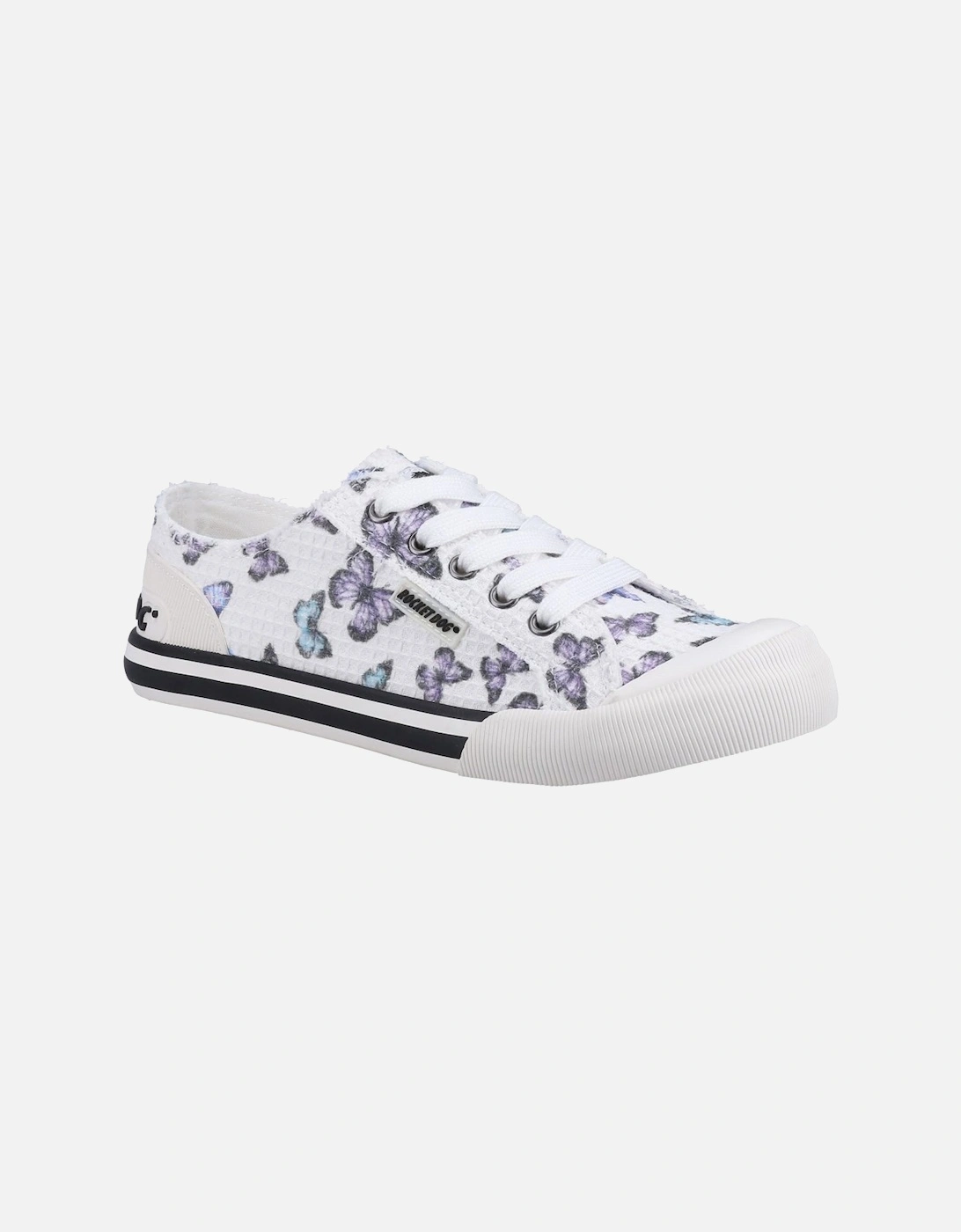 Jazzin Quincy Womens Canvas Trainers, 5 of 4