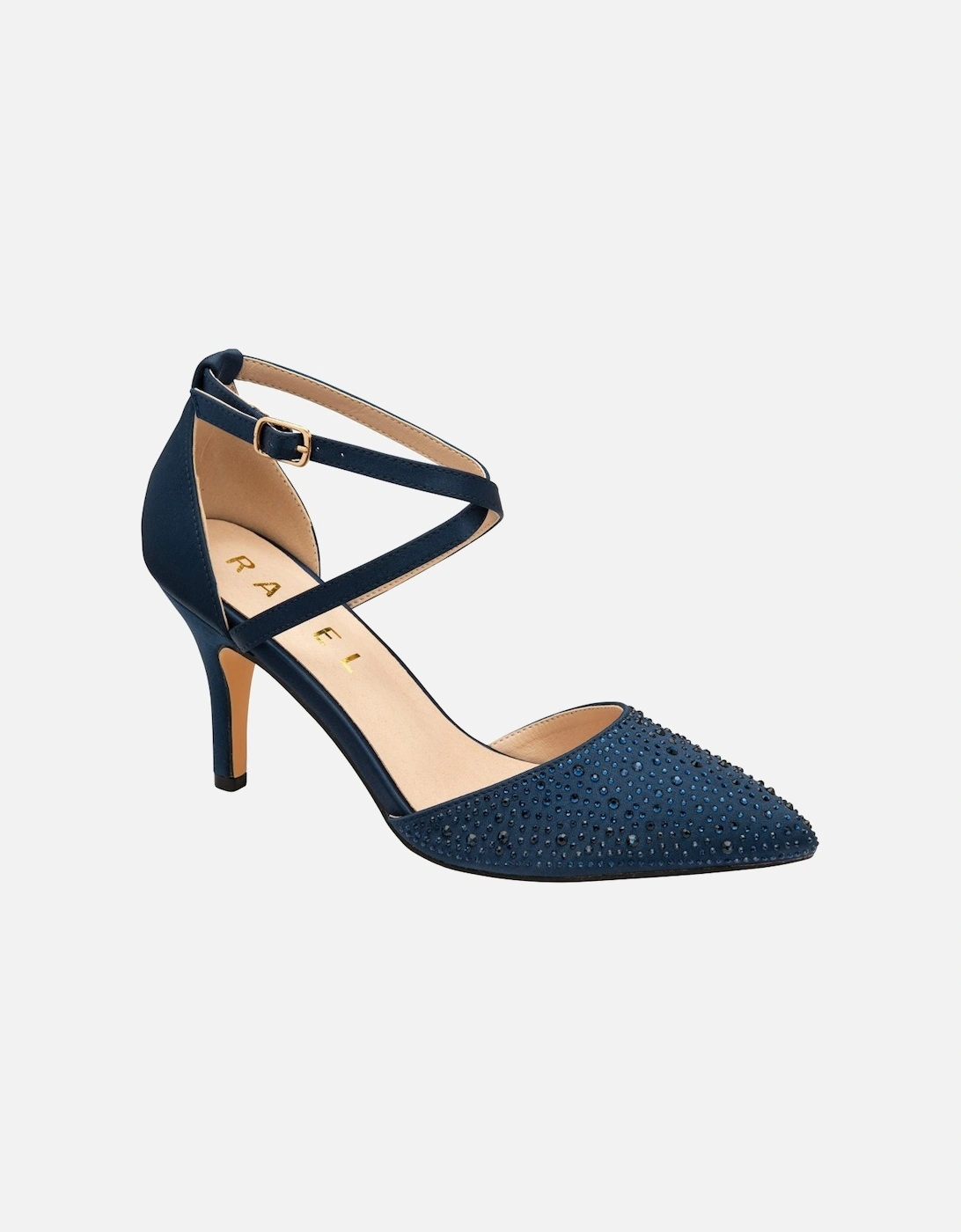 Ravel Women's Rainsville Womens Heeled Sandals - Navy - Size: 5