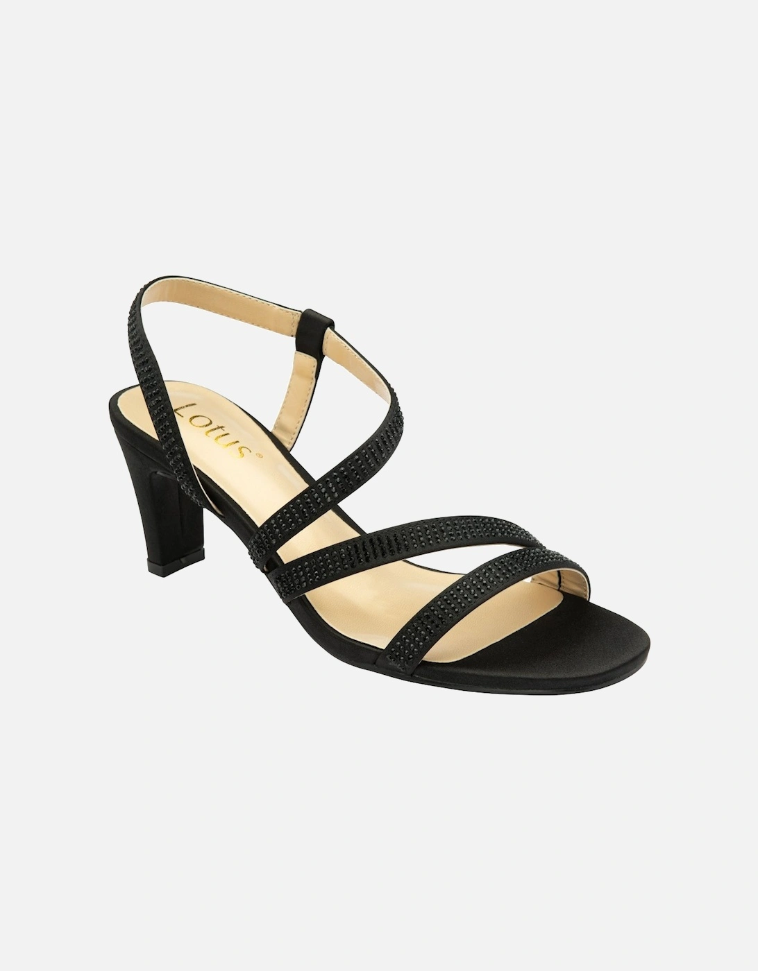 Bernadette Womens Heeled Sandals, 5 of 4