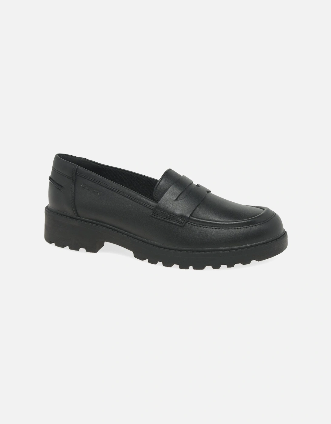 Junior Casey Slip Girls School Shoes, 8 of 7