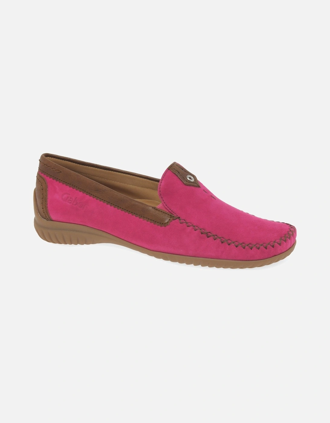 Gabor Women's California Sporty Womens Moccasins - Pink - Size: 3