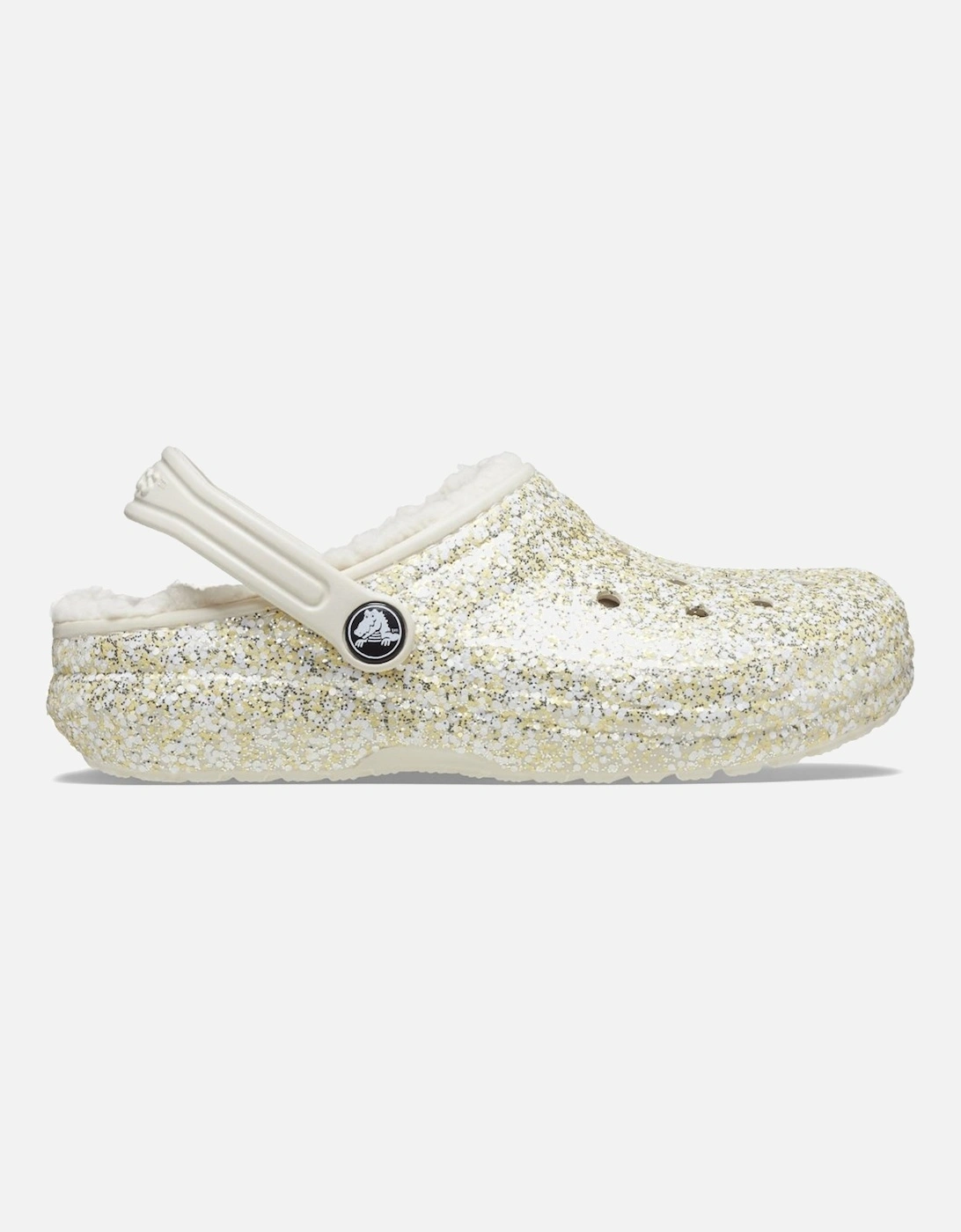 Kids Classic Glitter Lined Girls Clogs