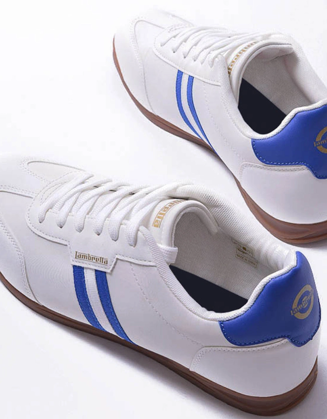 Mens Tackle Retro Trainers Shoes