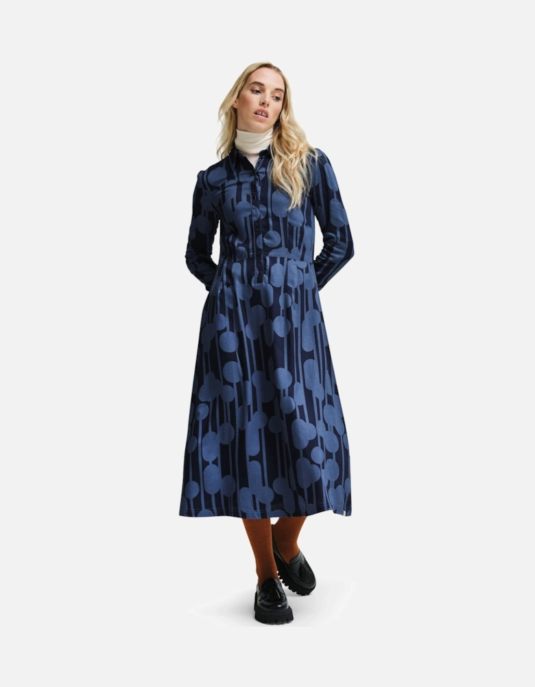 Womens Orla Kiely Long Sleeve Maxi Shirt Dress