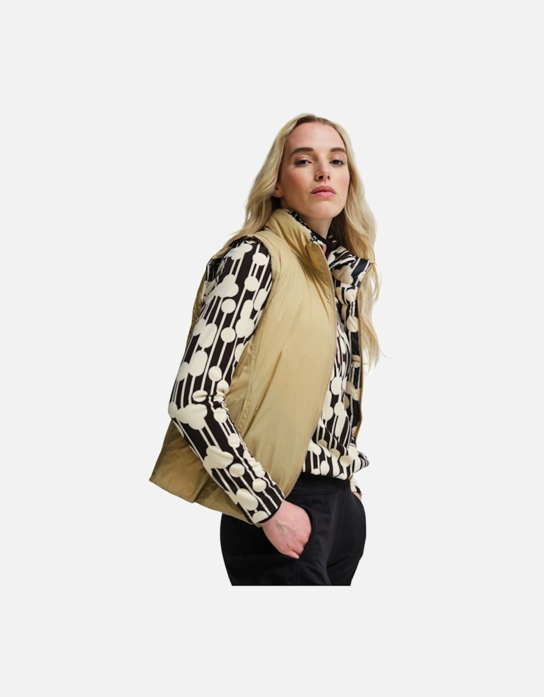 Womens Orla Kiely Reversible Quilted Gilet