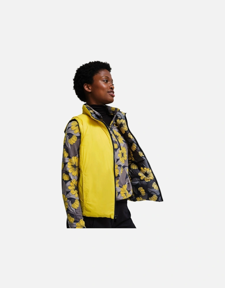 Womens Orla Kiely Reversible Quilted Gilet
